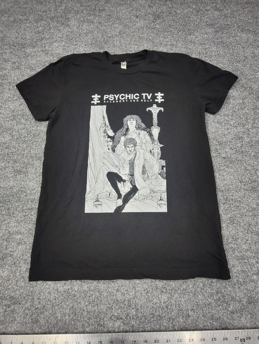 Psychic TV Allegory and Self American Apparel T-shirt